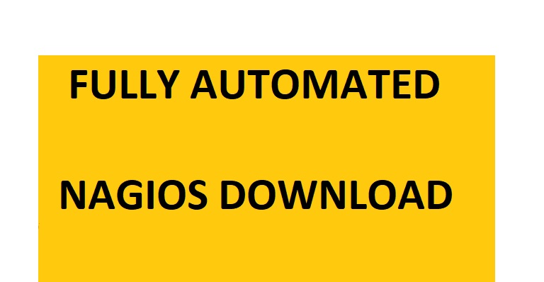 fully automated nagios iso download