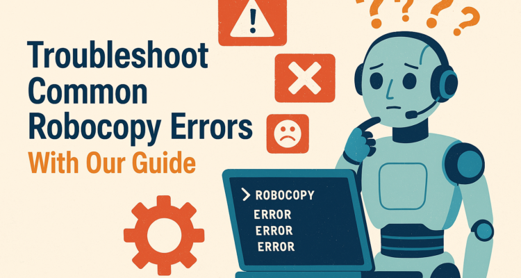 Troubleshoot common Robocopy errors with our guide