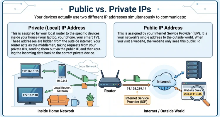 public vs private IP Address
