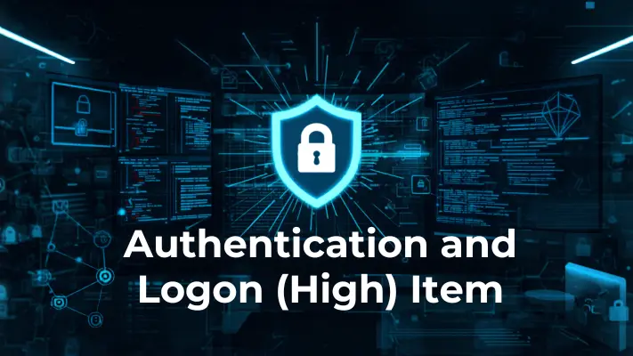 Authentication and Logon Events (High Priority)