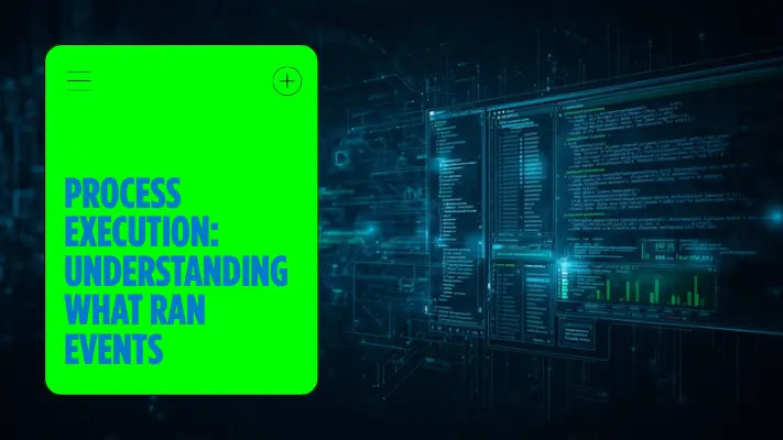 Process Execution (Understanding What Ran) Events